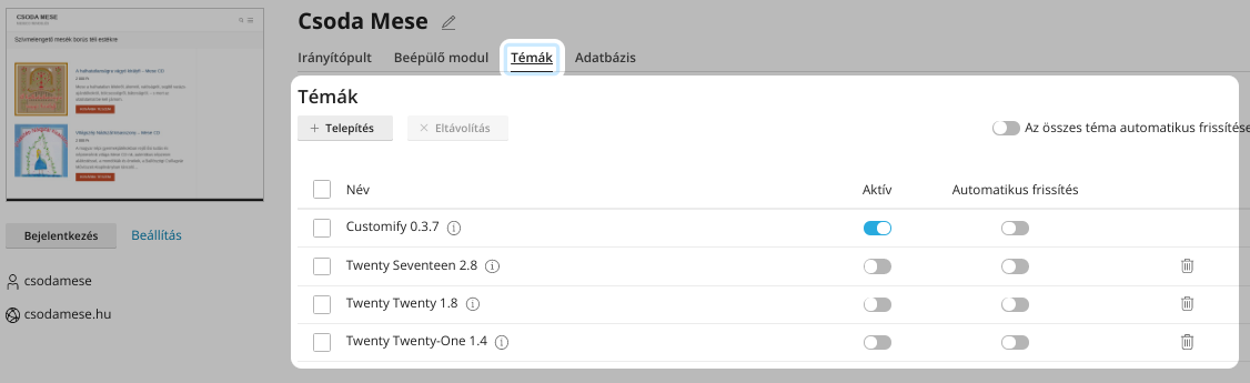 WordPress toolkit