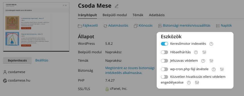 WordPress toolkit